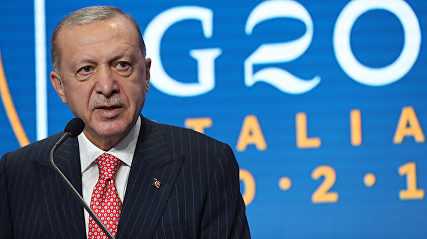 Cumhurbaşkanı Erdoğan: Bidena terör örgütlerine destekleri konusunda üzüntümüzü ilettik