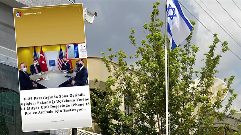 Türkiyeyi hedef alan haberi paylaşan İsrail Büyükelçiliği özür diledi: Siber saldırıya maruz kaldık