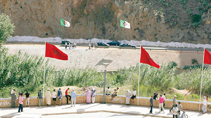 Fas ile Cezayir’in arasına Fransa girdi 