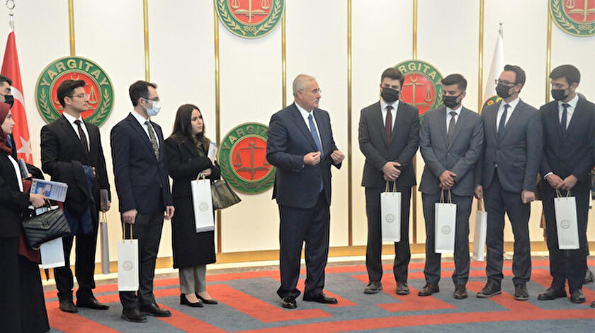 Hakim ve savcı adaylarından Yargıtay’a ziyaret