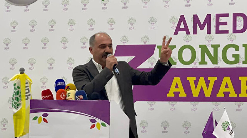 HDP&#39;li vekil Berdan Öztürk&#39;ten partisinin Diyarbakır İl Kongresinde Öcalan&#39;a özgürlük çağrısı - Yeni Şafak