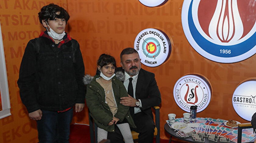 “Tam Bana Göre Festival”de Sincan Belediyesi tanıtım standına ilgi yoğun