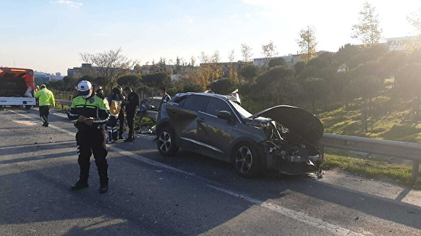 İstanbulda korkunç kaza: Çarptı olay yerinden hızla kaçtı