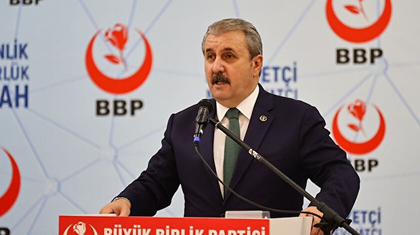 BBP Genel Başkanı Mustafa Destici: Kandil’deki Kalkan neyse Meclisteki Buldan odur