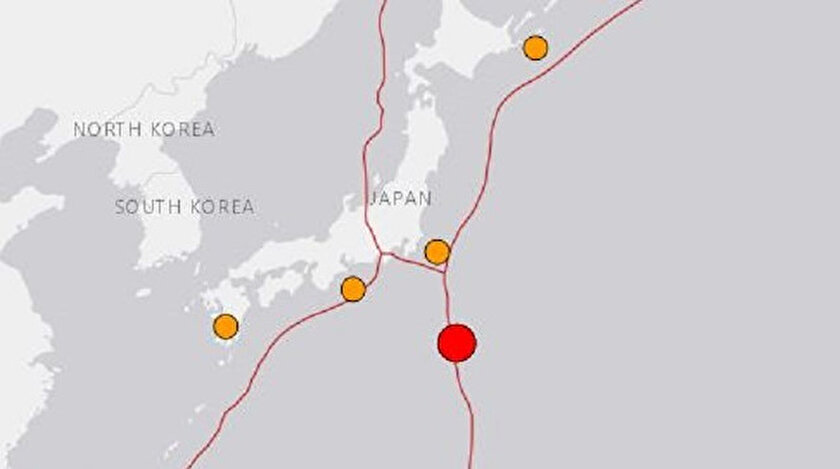 Japonya’da 6.4 büyüklüğünde deprem meydana geldi