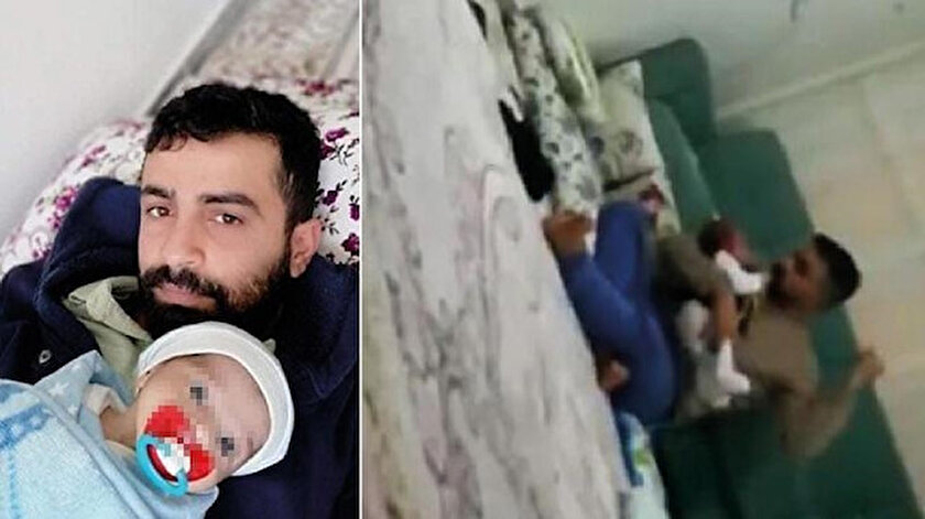 Gaziantepte babasının dövdüğü 2 aylık bebeğin sağlık durumu nasıl?  