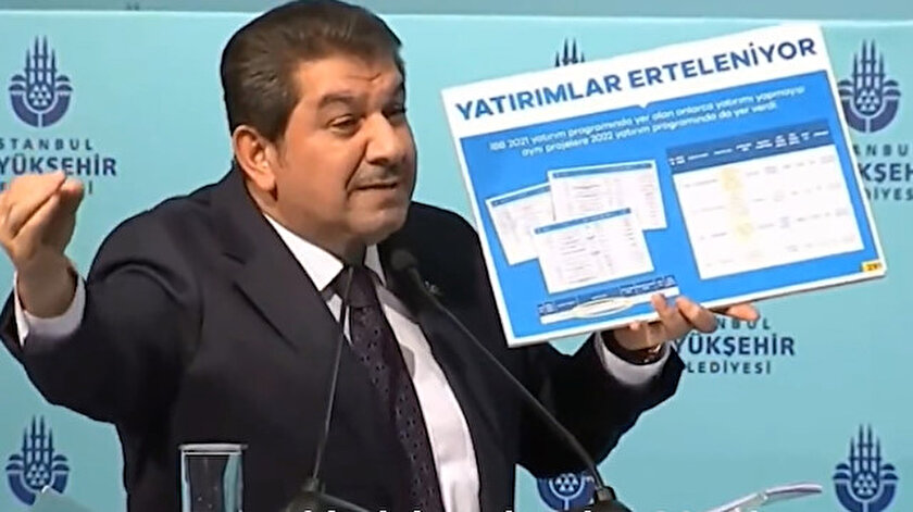 Tevfik Göksu Paraları harcamışsınız projeleri ertelemişsiniz diyerek İBBye sordu: 72,5 milyon TL nerede?