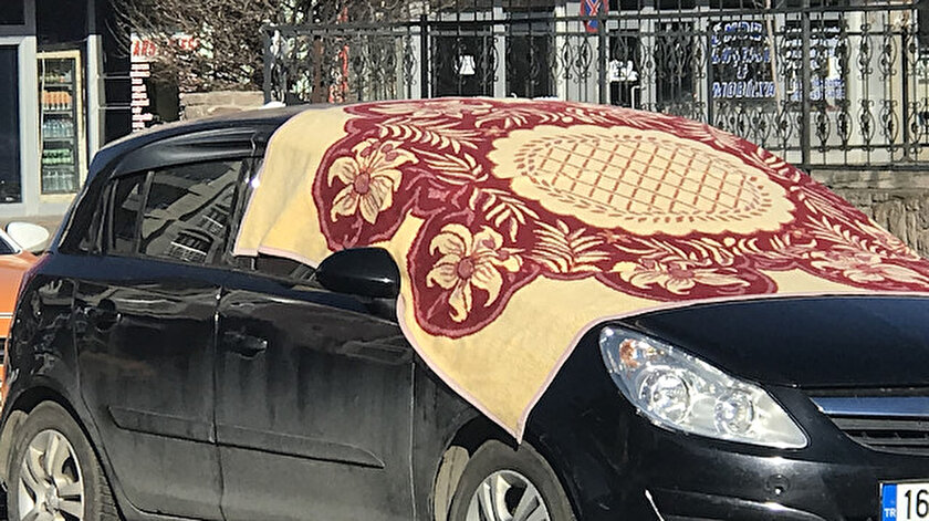 Soğuk havaya battaniyeli önlem
