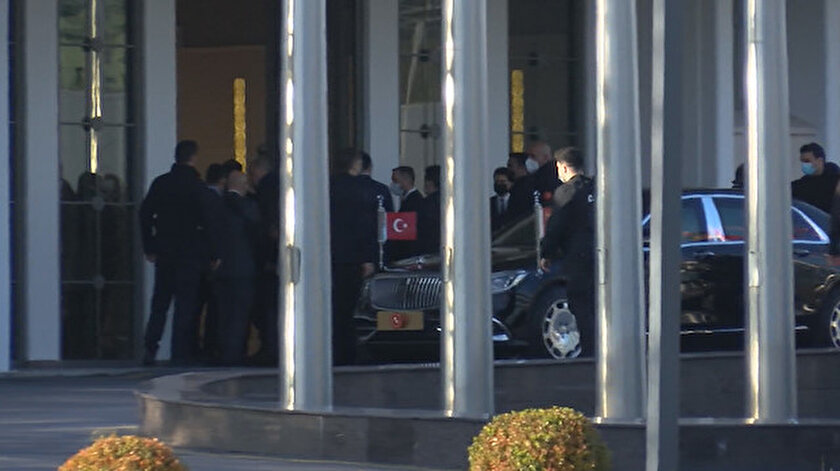 Cumhurbaşkanı Erdoğan Atatürk Havalimanına yapılacak Millet Bahçesinde incelemelerde bulundu