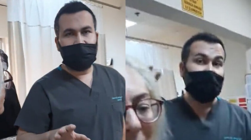 Maske takmayan hastadan doktora akılalmaz sözler: Savcıyla görüştük zorunda değiliz