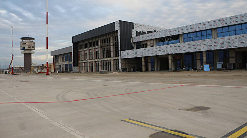 Tokat Havalimanı inşaatında sona yaklaşıldı: 8 Ocak 2022de açılması planlanıyor
