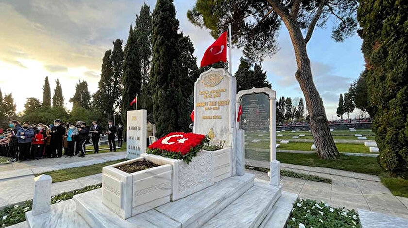 Milli Şair Mehmet Akif Ersoy vefatının 85’inci yılında anma töreni yoğun ilgi gördü