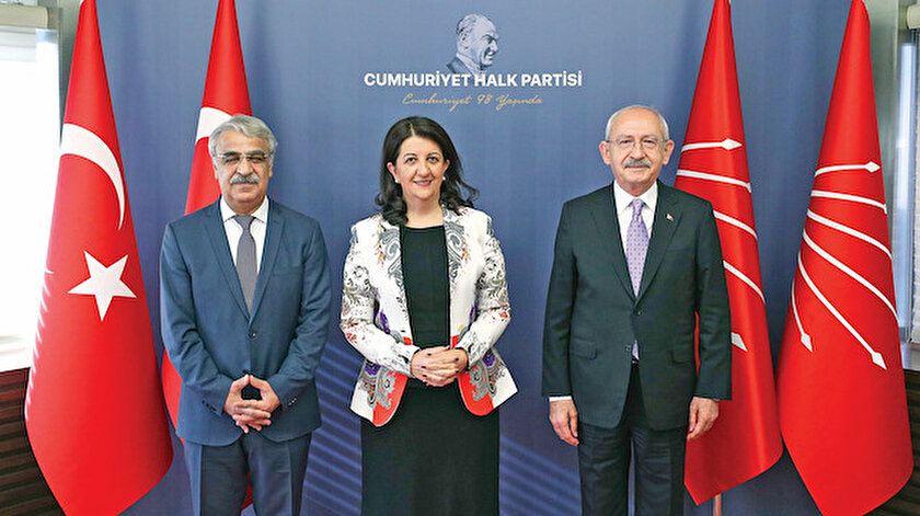 CHP-HDP görüşmesinde görüntü var soru yok ​ - Yeni Şafak