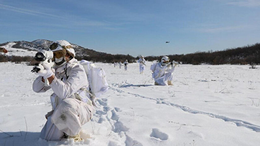 İçişleri Bakanlığı duyurdu: 620 personelin katılımıyla Eren Kış -14 operasyonu başladı