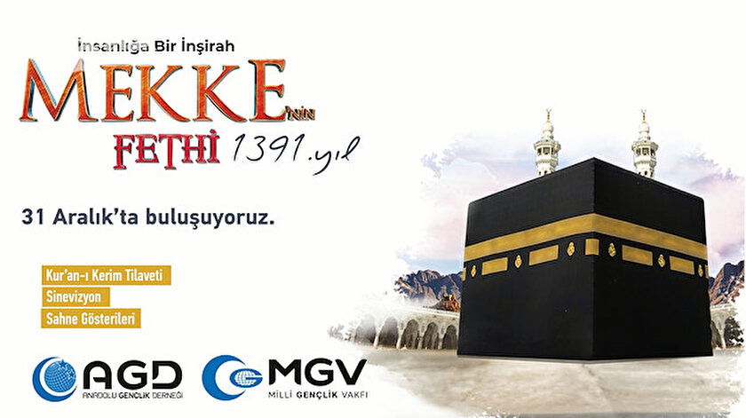 Mekke’nin Fethi 31 Aralık gecesi 81 ilde programlarla idrak edilecek