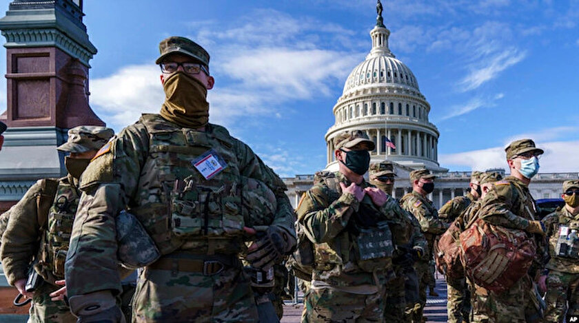 Washingtonda asayiş için Ulusal Muhafızları görevlendirme yetkisi artık Savunma Bakanında 