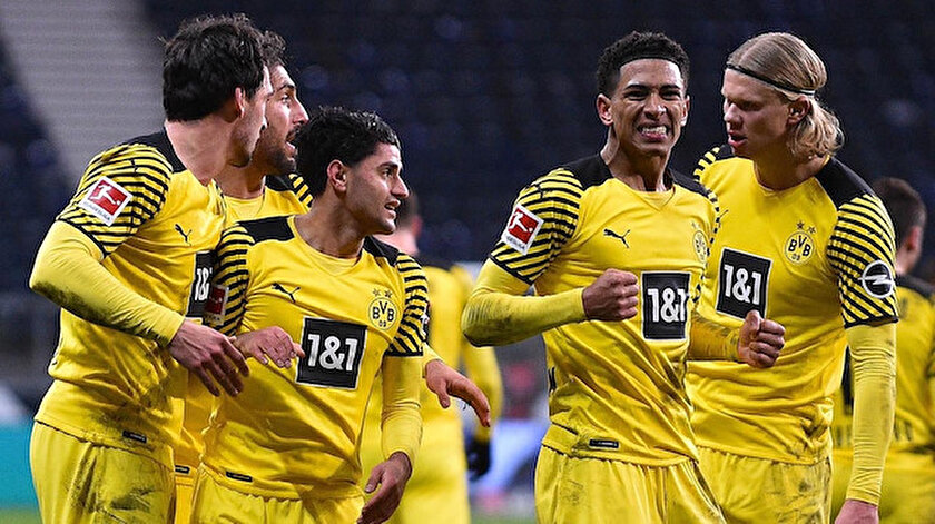 Eintracht Frankfurt-Borussia Dortmund maçının özetini ve gollerini izle: Bundesliga maç özetleri