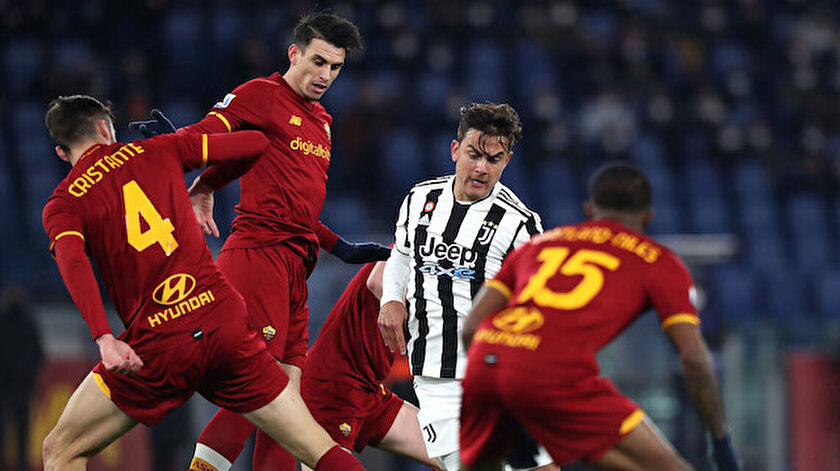 Haftanın maçında Roma Juventusa mağlup oldu