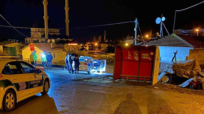 Ankarada olaylı gece: Polis aracını çalıp bir polisi levyeyle yaraladı