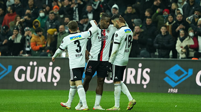 Beşiktaşa Gaziantep maçında 3 puanı Batshuayi getirdi