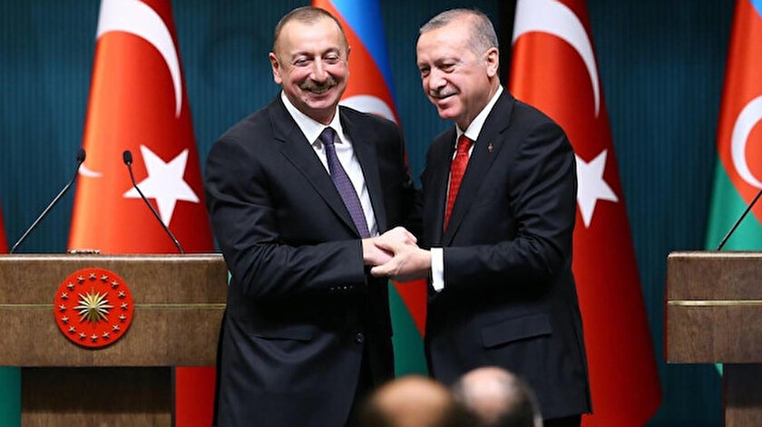 Türkiye-Azerbaycan diplomatik ilişkilerinin 30. yılı: Aliyevden Erdoğana tebrik mesajı