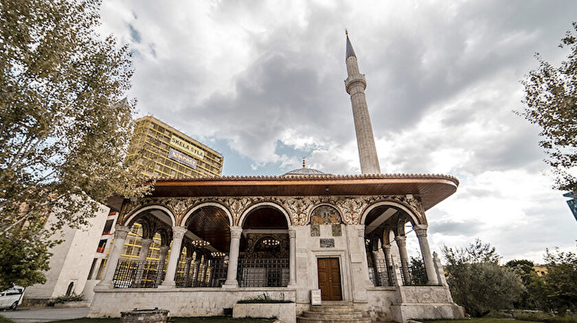 Türkiye ve Arnavutlukun ortak kültürel mirası: Ethem Bey Camisi yeniden ibadete açıldı