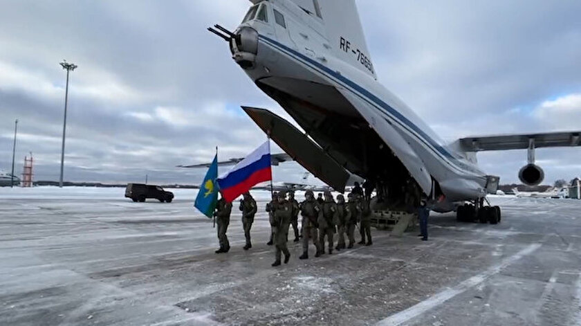Kazakistandaki Rus askerlerinin tamamı ülkesine döndü