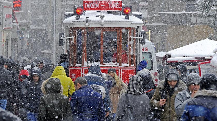 İstanbulda kar yağışı bekleniyor! 5 günlük İstanbul hava durumu