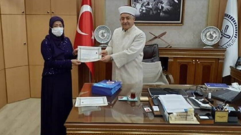 Tekirdağda yaşayan Tayland vatandaşı Esma ismini alıp Müslüman oldu