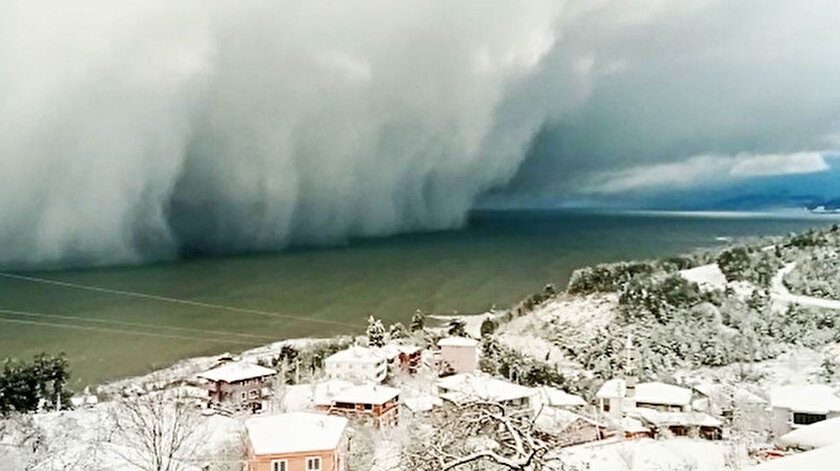 Bulutlar denizle birleşti: Ortaya muhteşem görüntü çıktı - Kastamonu haberleri