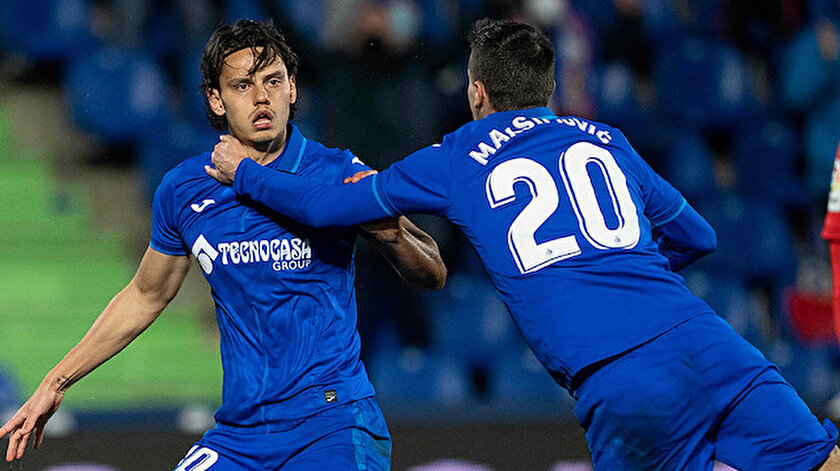 Enes Ünal yine attı: Getafeyi sırtlıyor