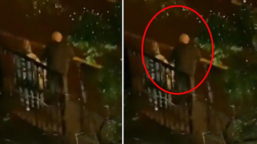 Kadıköyde kar altında kira yardımı isteyen yaşlı çift ekipleri harekete geçirdi