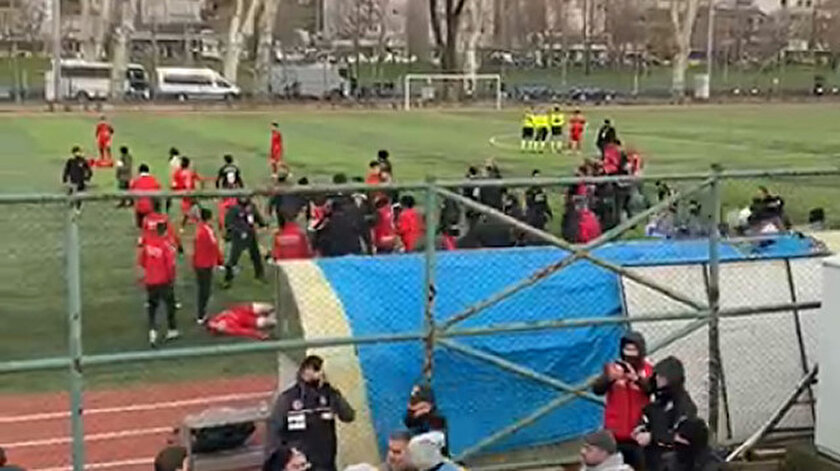 Amatörde olay: Dört futbolcuyu hastanelik ettiler