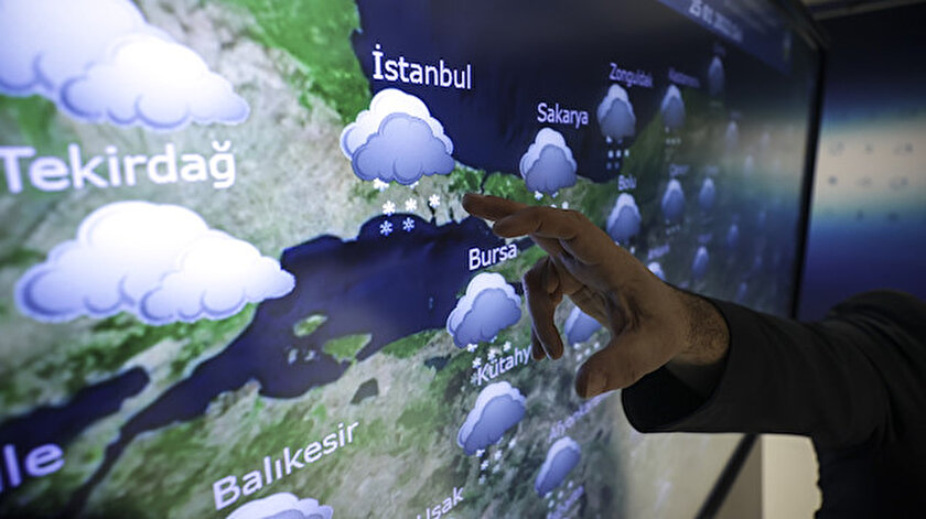 Soğuk ve kar yağışlı hava cuma günü yurdu terk edecek
