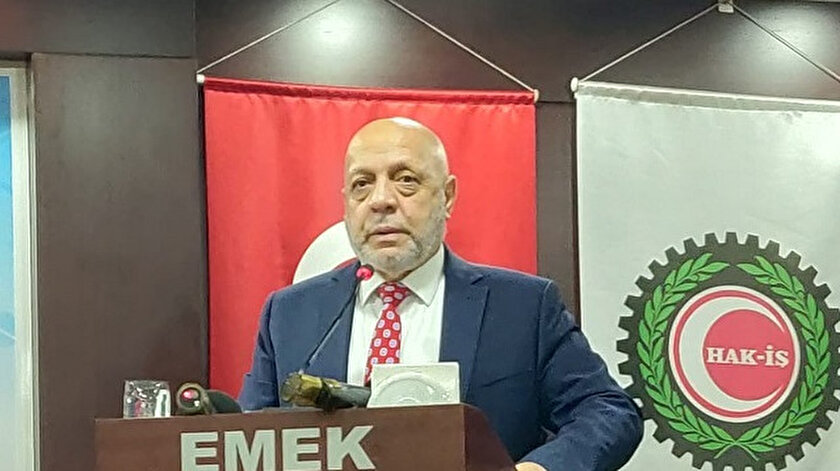 Hak-İş Genel Başkanı Mahmut Arslan: İşçi kıyımlarını unutmayacağız 