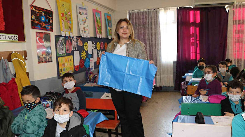 Koronavirüs geçirmez örtü: 8 haftadır sınıfta vaka görülmedi