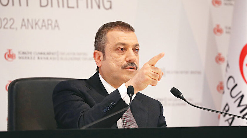 Merkez Bankası Başkanı Kavcıoğlundan bankalara çağrı: Üretimi düşük faizle destekleyin 