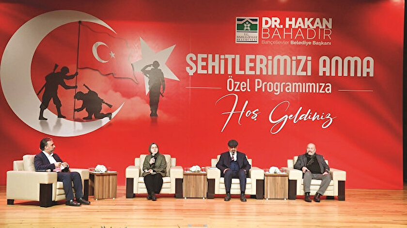 Bahçelievler Belediyesinden şehitler için özel etkinlik