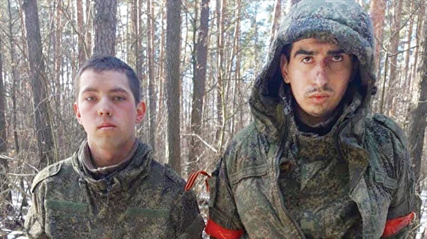 Ukraynada ön cephede savaşan askerler Rus değil