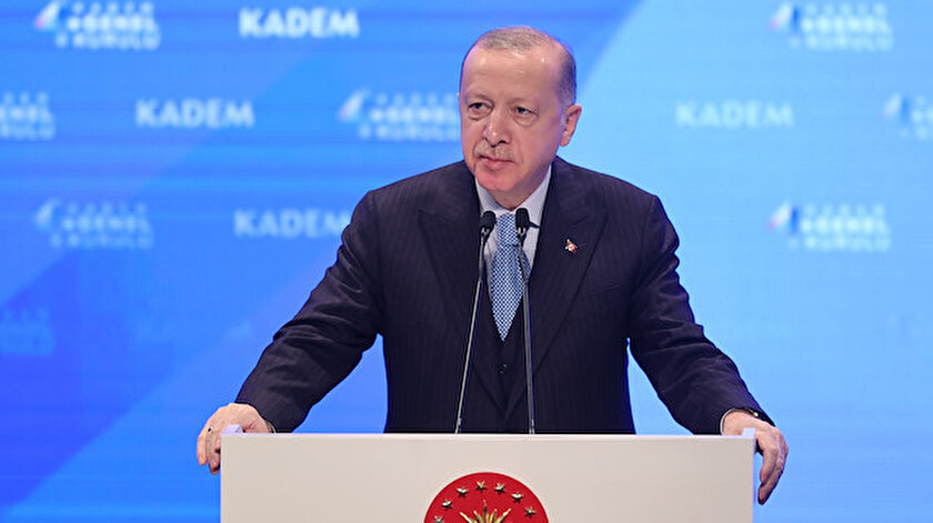 Cumhurbaşkanı Erdoğan KADEM Genel Kurulunda konuştu: Kadına karşı şiddetle mücadelede yeni düzenlemeler yapıldı cezalar artacak