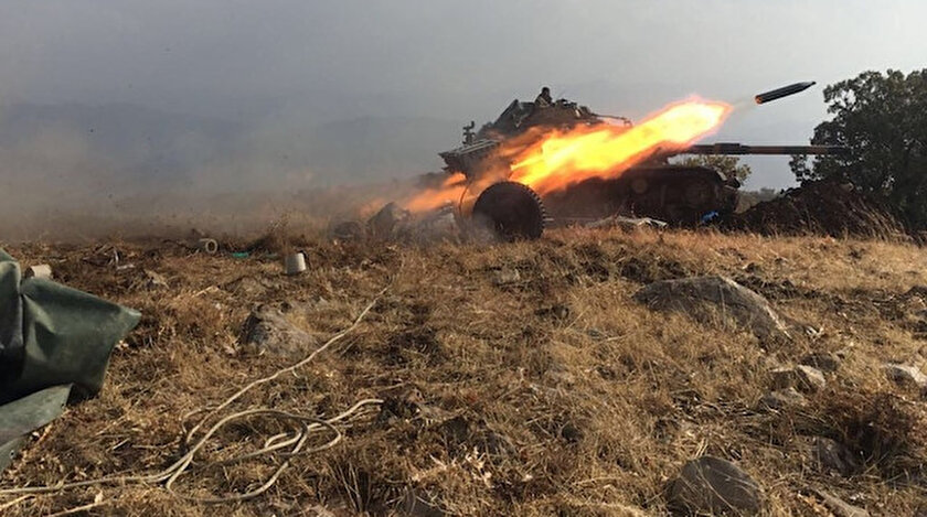 Barış Pınarı bölgesine saldırı hazırlığında olan 2 PKK/YPG’li terörist etkisiz hale getirildi