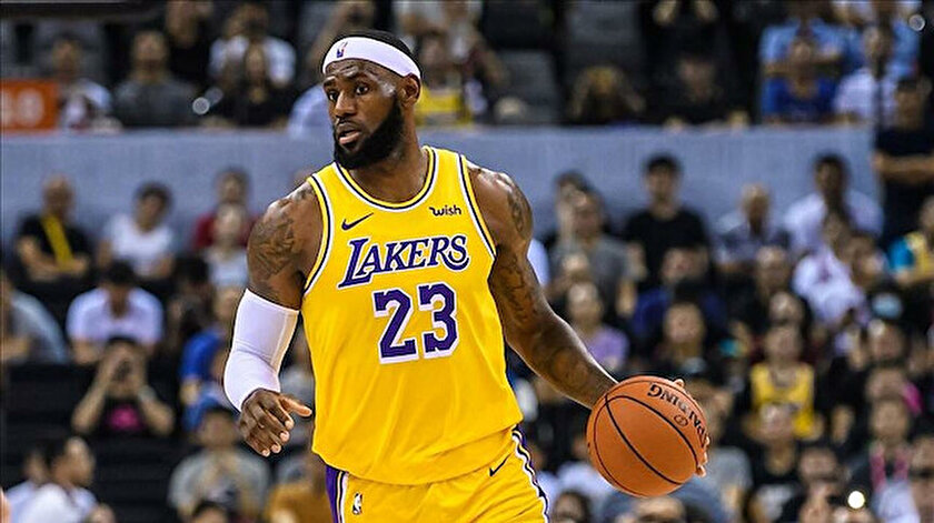 NBAde Lakers LeBron Jamesin 50 sayısıyla kazandı