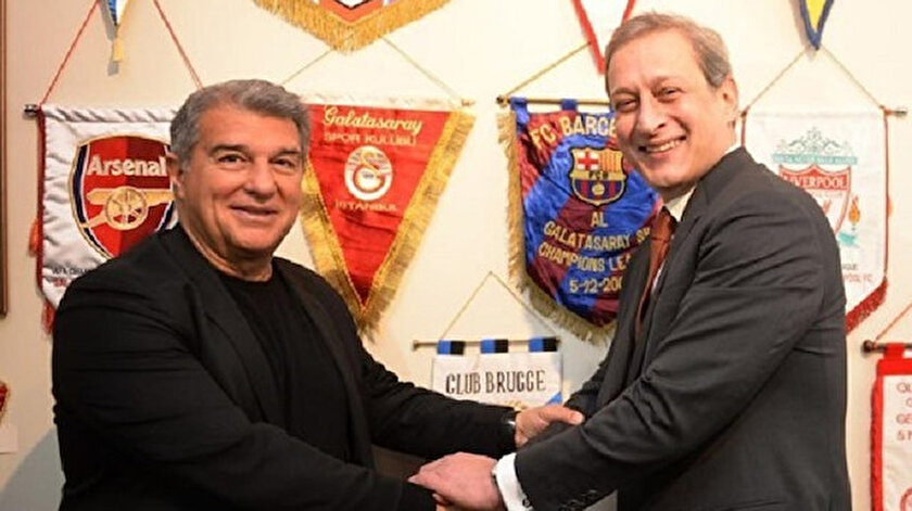 Laporta Galatasaray tarihine hayran kaldı