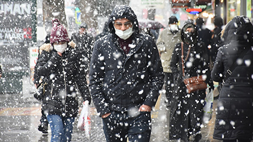 Marmarada kar yağışı, Kıyı Ege ile Akdenizde fırtına bekleniyor! Kocaeli, Sakarya, Bursa, İstanbul hava durumu
