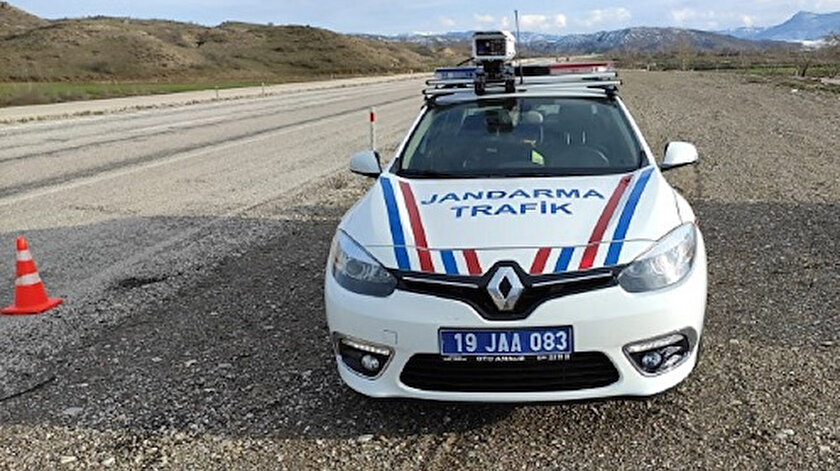 Yerli mobil hız tespit sistemi Çorumda kullanılmaya başlandı