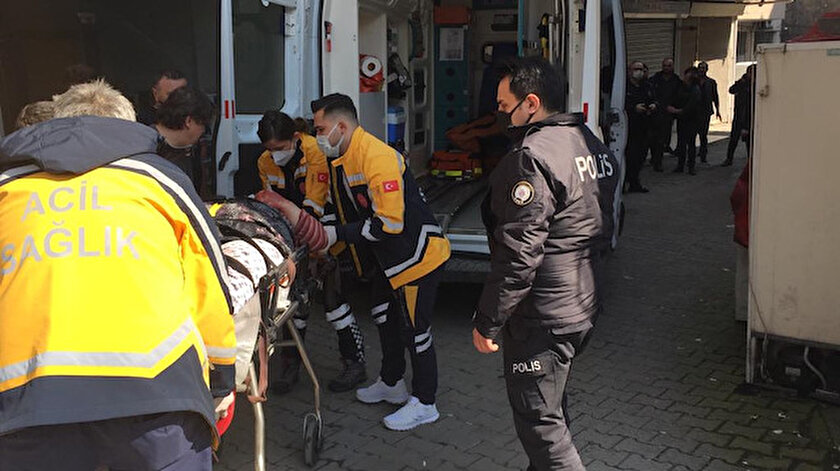 Cam silerken 5inci kattan düşen kadın ağır yaralandı