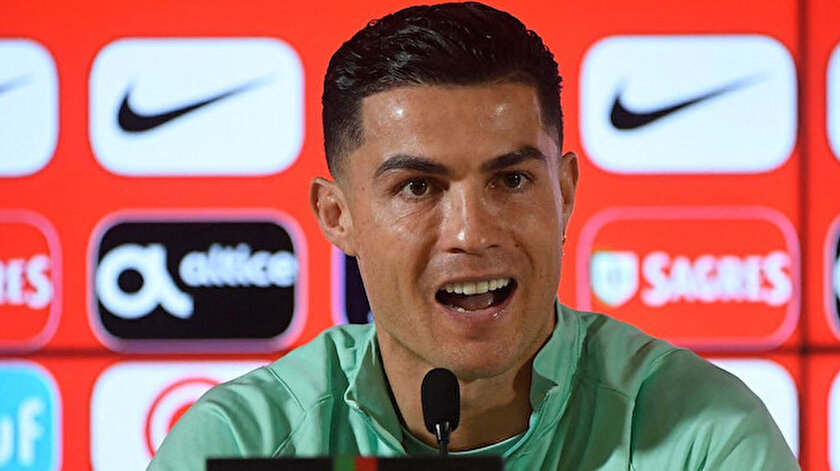 Ronaldoyu kızdıran soru: Patron benim diyerek tepki gösterdi