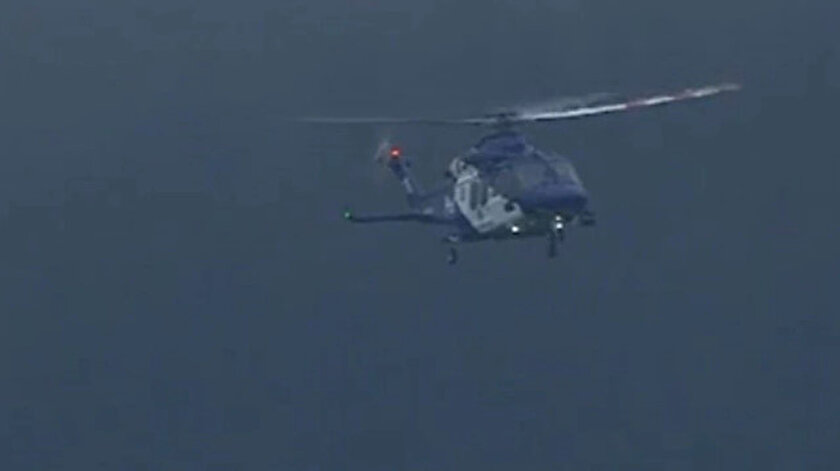 Avustralyada helikopter kazası: İçindeki beş kişiyle ormanlık alana düştü
