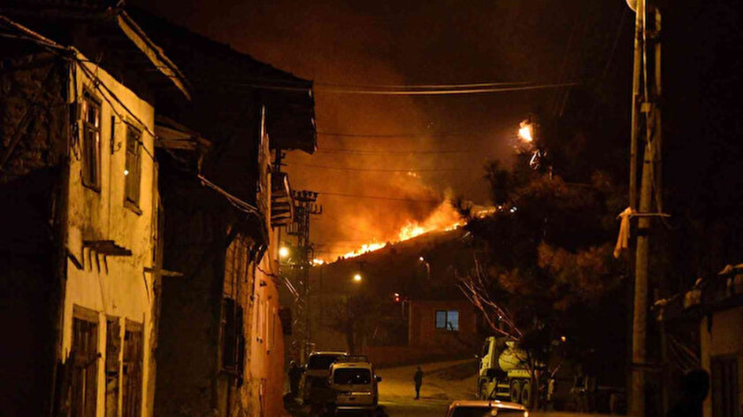 Bilecik’teki orman yangını 12 saatin sonra kontrol altına alındı