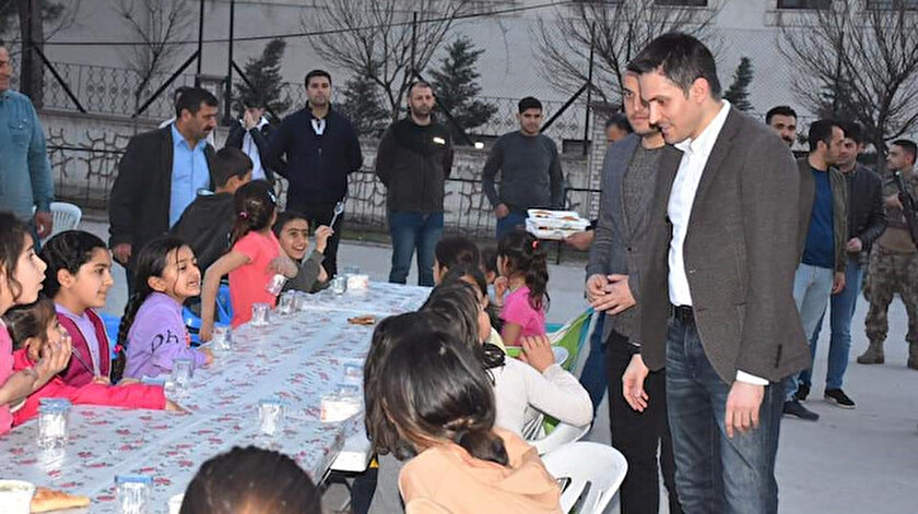 Mardin haberleri: Mardinde Derik Belediyesi Ramazan Çadırına büyük ilgi